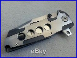 Rare Andre De Villiers (adv) Custom Tactical Invader Flipper Knife Not Butcher