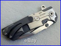 Rare Andre De Villiers (adv) Custom Tactical Invader Flipper Knife Not Butcher