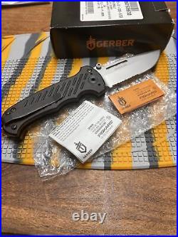 Rare/Discontinued Gerber Manual 06 Combat Folding Knife S30V Blade Made