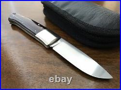 Rare! Jess Horn Custom Folding Knife Mint