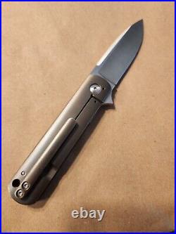 Ray Laconico Custom knife EZC Flipper In Titanium