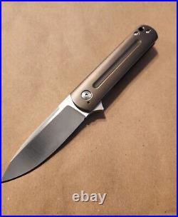 Ray Laconico Custom knife EZC Flipper In Titanium