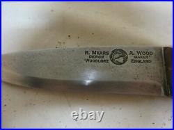 Ray Mears & Alan Wood WoodLore BushCraft hand made knife