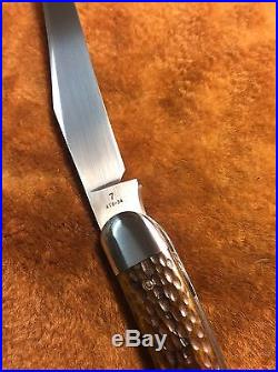 Reese Bose Wilfred IN Custom Knife Knives Remington Bone 1613 Bullet No. 7