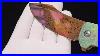 Review Noblie Custom Pocket Knife Dragonskin Damascus Blade U0026 Crystallized Titanium Scales