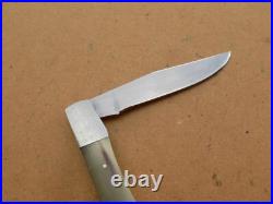 Richard Veatch Custom Folding Knife with Horn Handle