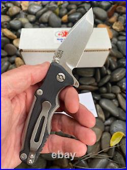 Rick Hinderer Knives RHK Eklipse 3.0 Harpoon Spanto Knife TriWayPivot Black G10