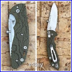 Rick Hinderer Knives Slipjoint TOPO Pocket Knife For TAD Gear Tit/G10