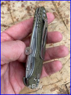 Rick Hinderer Knives Slipjoint TOPO Pocket Knife For TAD Gear Tit/G10