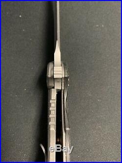 Rick hinderer xm-18 Custom With Steel Flame Pocket Clip
