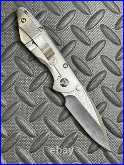 Rip Knives Custom Mini Fury Guccified Magnacut & Titanium By Danny Yard? NEW