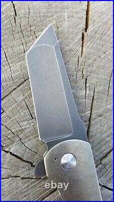 Robert Carter F16 Custom Folding Flipper Knife CTS-XHP steel FREE SHIPPING