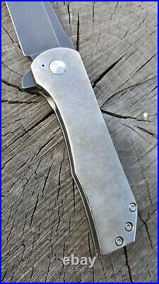 Robert Carter F16 Custom Folding Flipper Knife CTS-XHP steel FREE SHIPPING