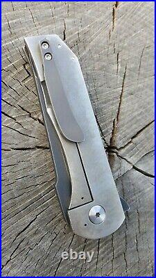 Robert Carter F16 Custom Folding Flipper Knife CTS-XHP steel FREE SHIPPING