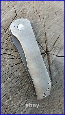 Robert Carter F16 Custom Folding Flipper Knife CTS-XHP steel FREE SHIPPING