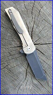 Robert Carter F16 Custom Folding Flipper Knife CTS-XHP steel FREE SHIPPING