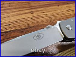 Robert Terzuola Knife, 4 inch blade