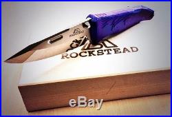 Rockstead SAI ZDP Japanese Folding Knife 3.125 ZDP-189/VG10 Mirror Finish Blade