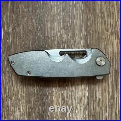 Rosie's Rippers Mini Reaper Custom Knife Elmax Titanium Knife Folder