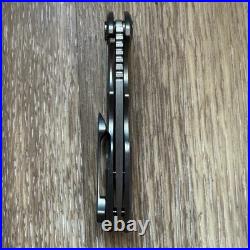 Rosie's Rippers Mini Reaper Custom Knife Elmax Titanium Knife Folder
