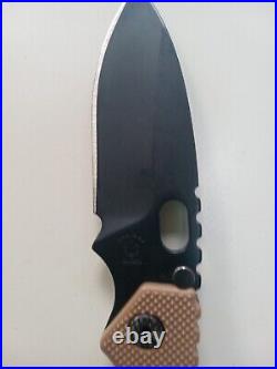 STRIDER-BUCK Collaboration CUSTOM Folder Knife. 8'' open. Model BU889CB. Rare