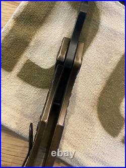 STRIDER KNIVES Duane Dwyer Custom BBNM TANTO V GRIND XHP Molten Series