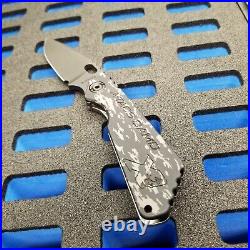 STRIDER Knives SNG MSC ATACS CAMO knife PD1 USA Collector knife