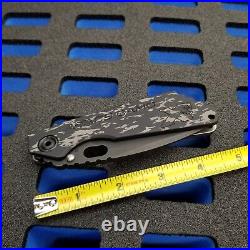 STRIDER Knives SNG MSC ATACS CAMO knife PD1 USA Collector knife