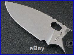 Strider Sng G-10 & Titanium S30v Folder Knife Knives