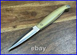 Saladini Of Scarperia Italy Tre Pianelle Ox Horn Knife