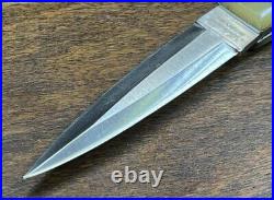 Saladini Of Scarperia Italy Tre Pianelle Ox Horn Knife