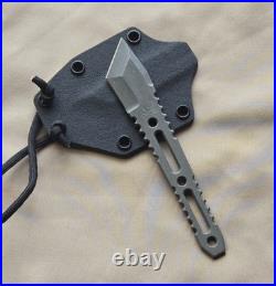 Sam Eddleman Custom Mini Street Scalpel Neck Knife, N690