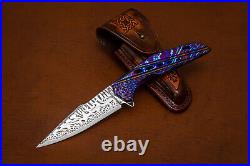 San Mai CPM REX121 ANDREW BLACKSMITH SHIROGOROV STYLE & cOLD STEEl DAMASCUS