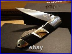 Santa Fe Stoneworks 4 Pocket Knife 1-bl Spear Point Sfs70opm Mammoth Jet Mop