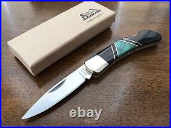 Santa Fe Stoneworks Custom Folding Knife USA