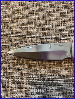 Sawby knife mother of pearl folding dagger
