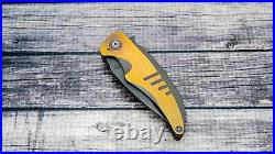 Scorpion 6 Knives Custom Mektig V2, CPM 154, 2-Tone Bronze Anodized Titanium