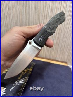 Sean O'Hare Dihedral Lightening Strike Carbon Fiber/G10 Custom Knife