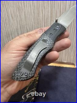 Sean O'Hare Dihedral Lightening Strike Carbon Fiber/G10 Custom Knife