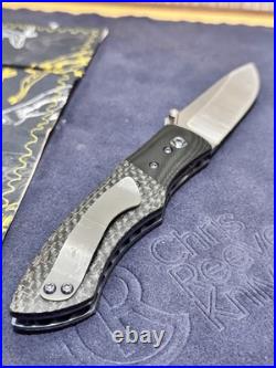 Sean O'Hare Dihedral Lightening Strike Carbon Fiber/G10 Custom Knife