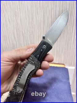 Sean O'Hare Dihedral Lightening Strike Carbon Fiber/G10 Custom Knife