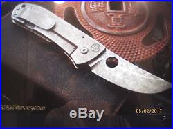 Serge Panchenko Custom Percian Folding Knife Featured On His Website 1 Off