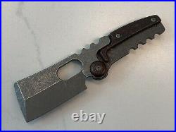 Serge Panchenko Custom Thorn Gen 3 Copper Friction Folder Knife