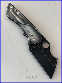 Sergey Rogovets Custom Rhino Framelock Knife New