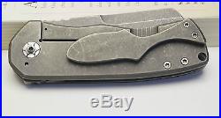Sharknivco Rare Custom Folding Knife by Edison Barajas