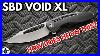 Sharp By Design Custom Void XL Folding Knife Overview
