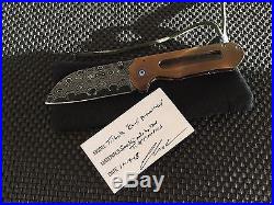 Sheepdog knives custom folder knife Tribute (not strider, emerson) NR