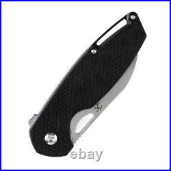 Sheepsfoot Knife Folding Pocket Hunting Survival Tactical 154CM Steel G10 Fibers