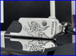 Ship John X Good Art Hlywd Little Cutter Knife Bull Solid 925 Silver Very Rare
