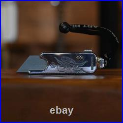 Ship John X Good Art Hlywd Little Cutter Knife Bull Solid 925 Silver Very Rare